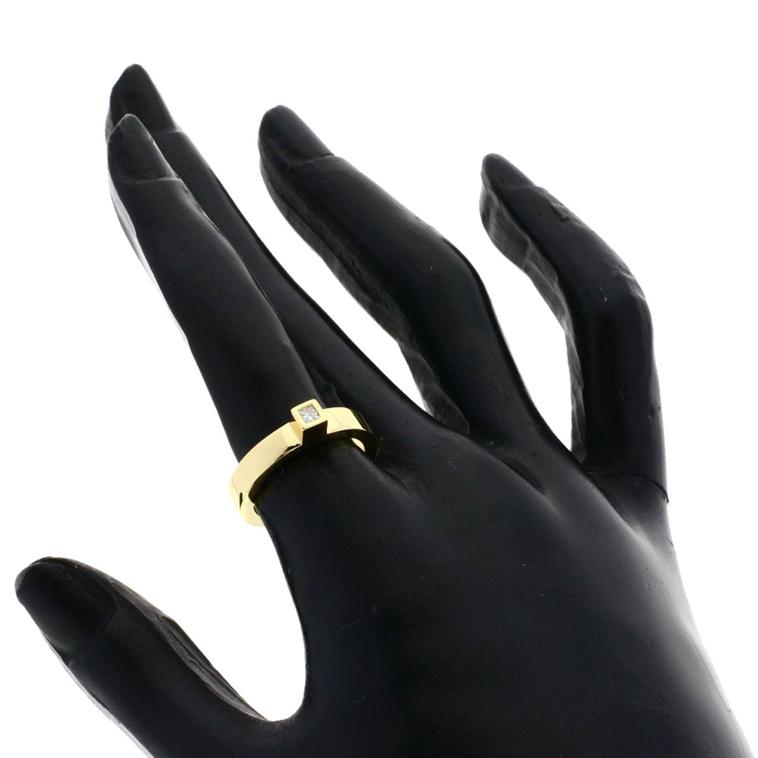 GUCCI Ring 18K Yellow Gold gold 1P diamond