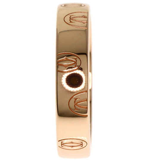 CARTIER Ring 18K Pink Gold gold Happy birthday # 49