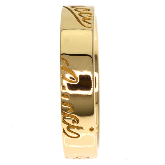 GUCCI Ring 18K Yellow Gold gold Icon Print #9