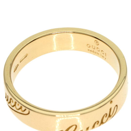 GUCCI Ring 18K Yellow Gold gold Icon Print #9