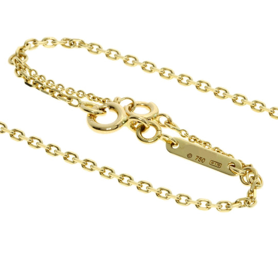 CARTIER Necklace 18K Yellow Gold gold C heart Women Used Authentic
