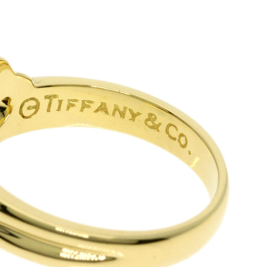 TIFFANY&Co. Ring 18K Yellow Gold gold Triple heart Women Used Authentic