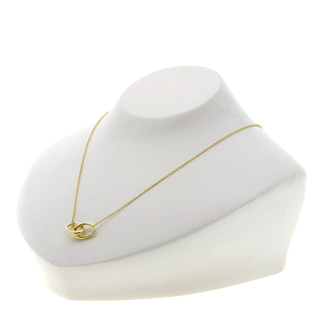 TIFFANY&Co. Necklace 18K Yellow Gold gold Double loop Women Used Authentic