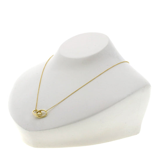 TIFFANY&Co. Necklace 18K Yellow Gold gold Double loop Women Used Authentic