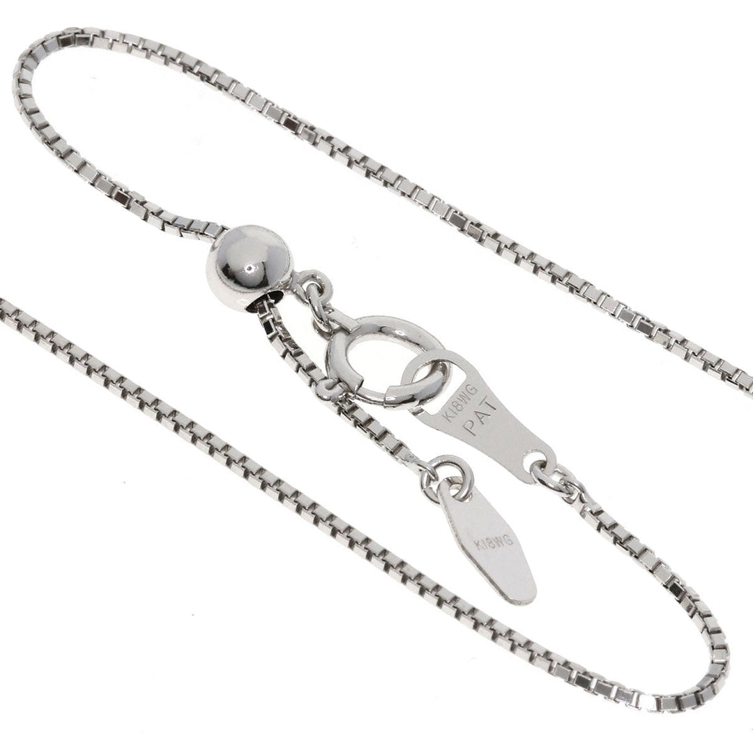 TASAKI Necklace K18WG Silver Black butterfly pearl Pearl