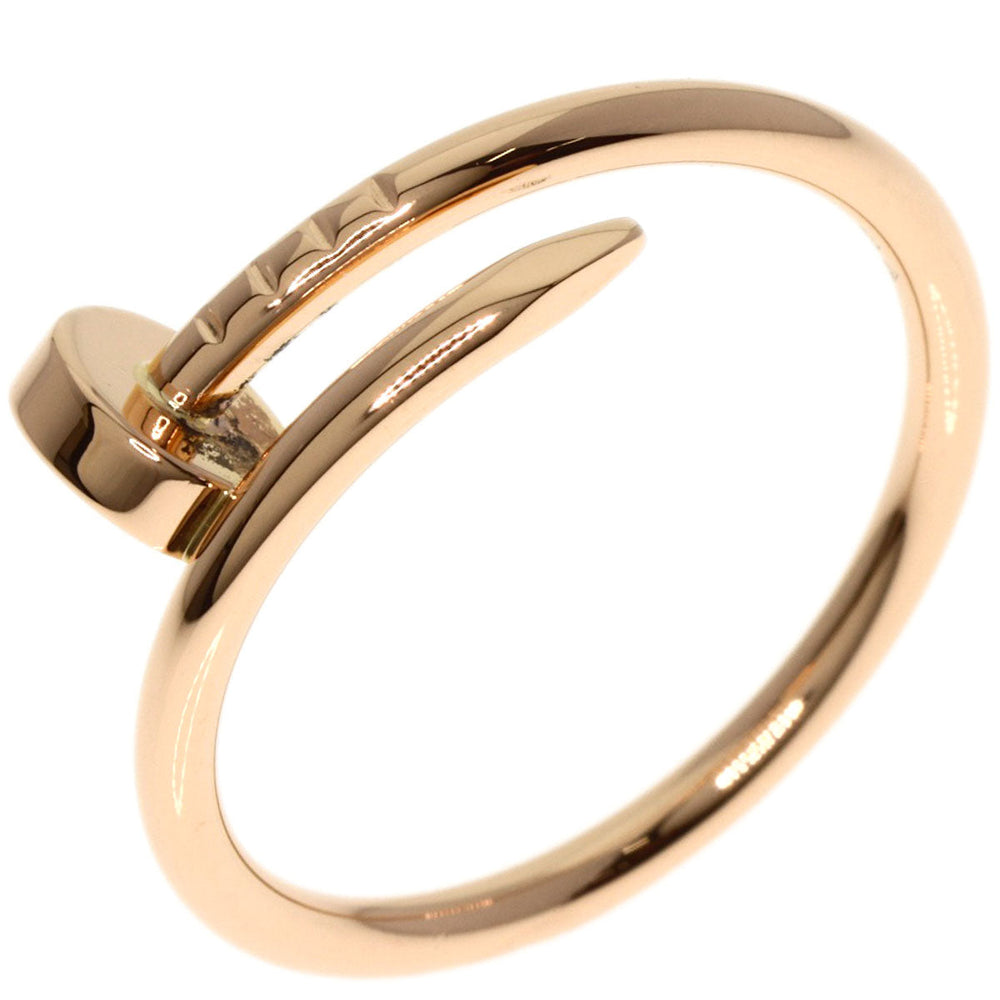 CARTIER Ring 18K Pink Gold gold Juste un cl SM #54