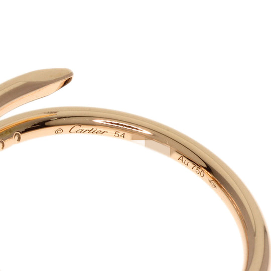 CARTIER Ring 18K Pink Gold gold Juste un cl SM #54