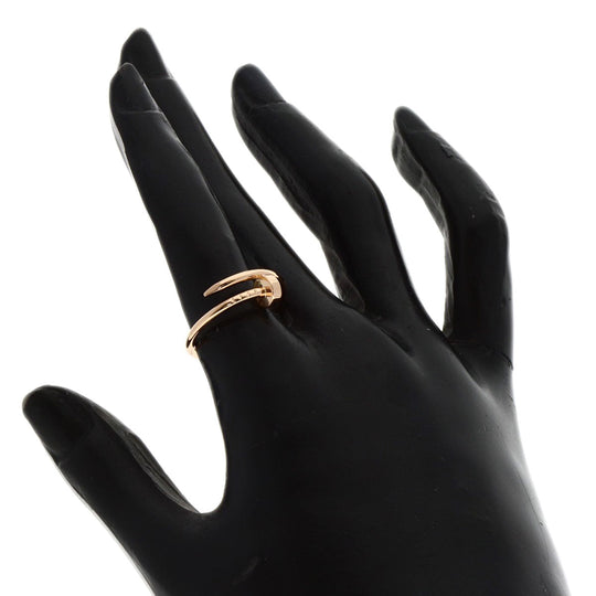 CARTIER Ring 18K Pink Gold gold Juste un cl SM #54