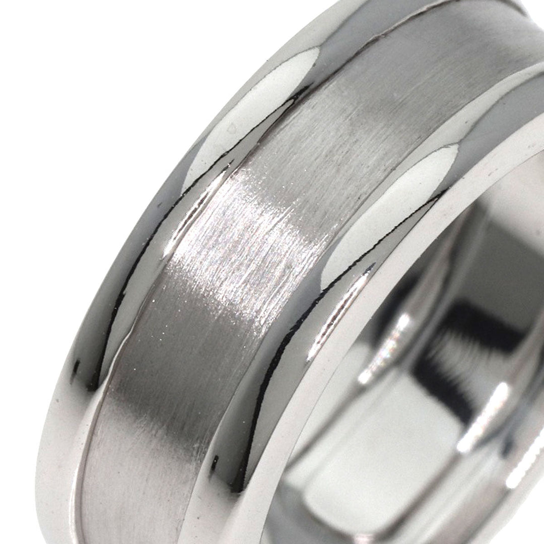 CARTIER Ring K18WG Silver C2 SM Diamond #48 Women Used Authentic