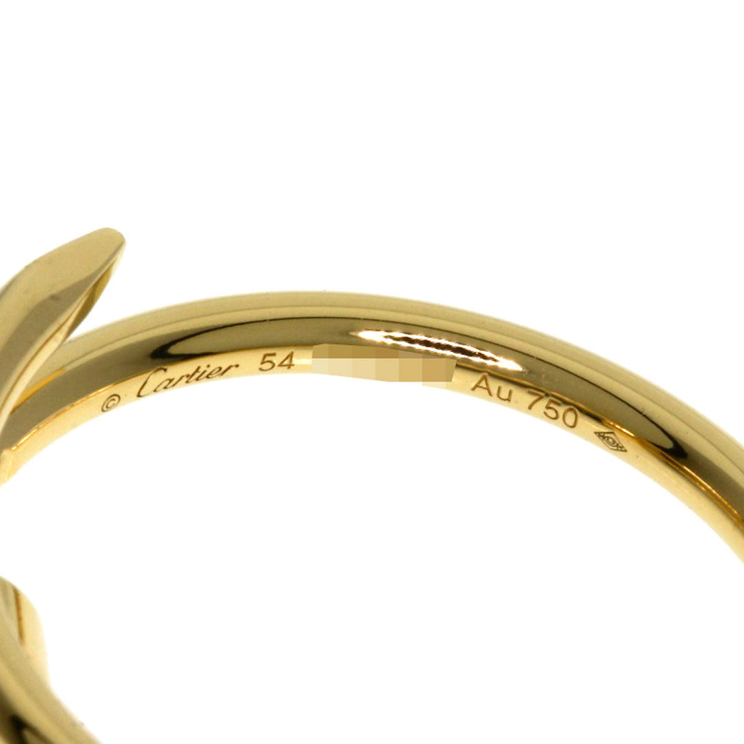 CARTIER Ring 18K Yellow Gold gold Juste un Clou Small Model #54 Women Used Authentic
