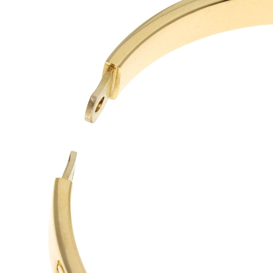 CARTIER bracelet 18K Yellow Gold gold Love breath # 16 with driver Women 16 Used Authentic