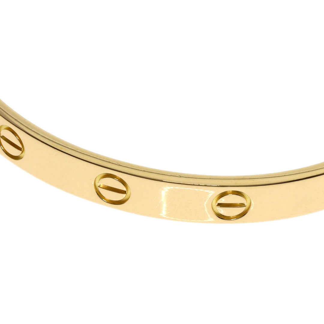 CARTIER bracelet 18K Yellow Gold gold Love breath # 16 with driver Women 16 Used Authentic