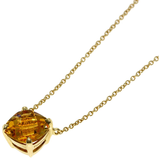 TIFFANY&Co. Necklace 18K Yellow Gold gold Sparkler Citrin Women Used Authentic
