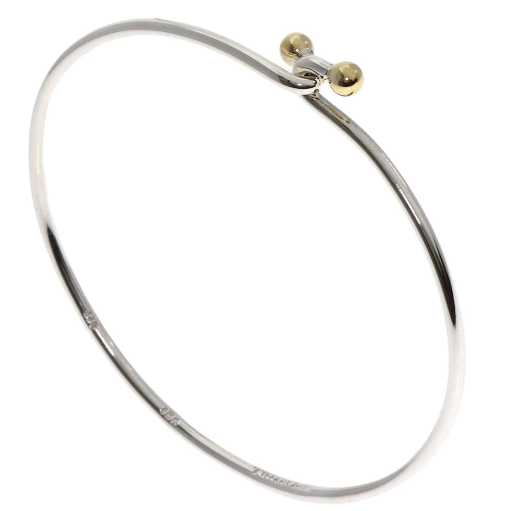 TIFFANY&Co. bracelet SV Silver Double hook bangle