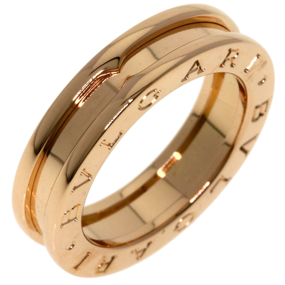 BVLGARI Ring 18K Pink Gold gold B-zero1 B-zero One 1 Band XS #50 Women Used Authentic