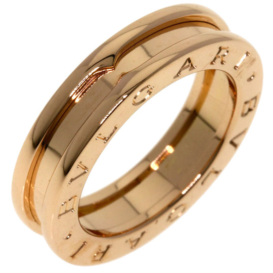 BVLGARI Ring 18K Pink Gold gold B-zero1 B-zero One 1 Band XS #50 Women Used Authentic