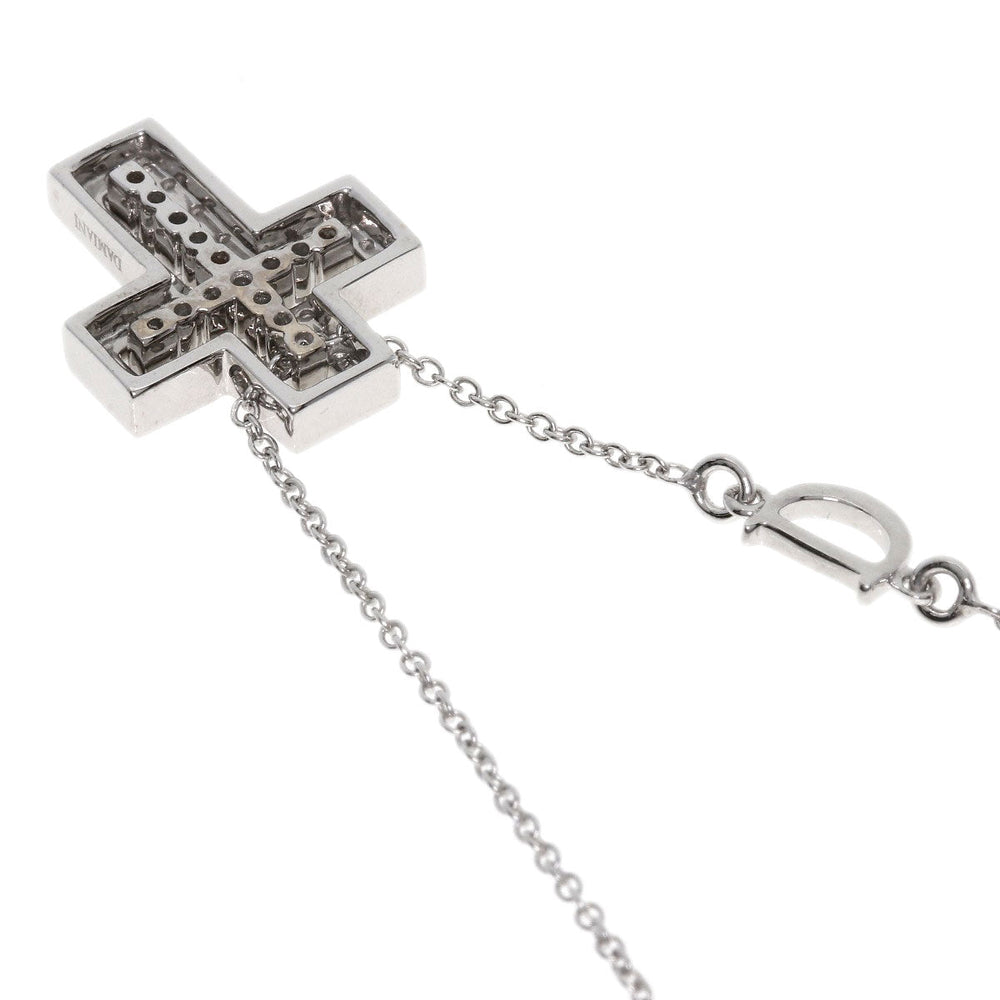 Damiani Necklace K18WG Silver Belle Epoque XXS Diamond Women Used Authentic