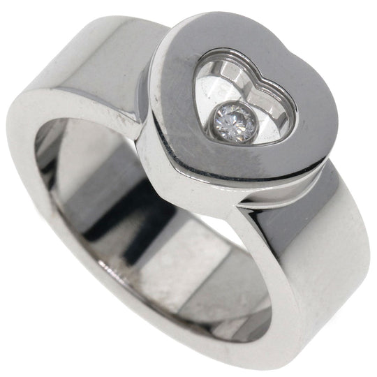 Chopard Ring K18WG Silver Happy Diamond