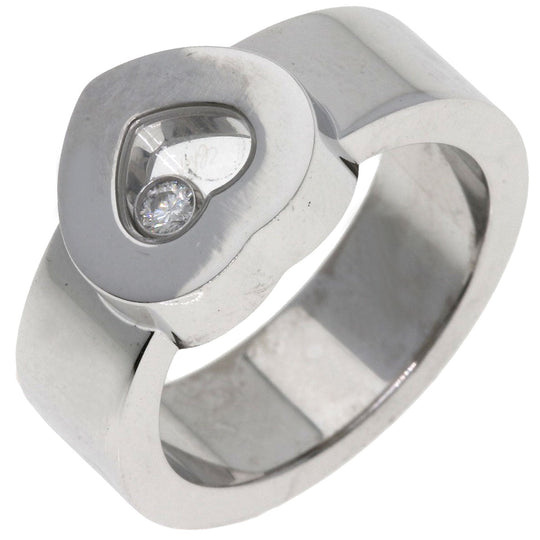 Chopard Ring K18WG Silver Happy Diamond