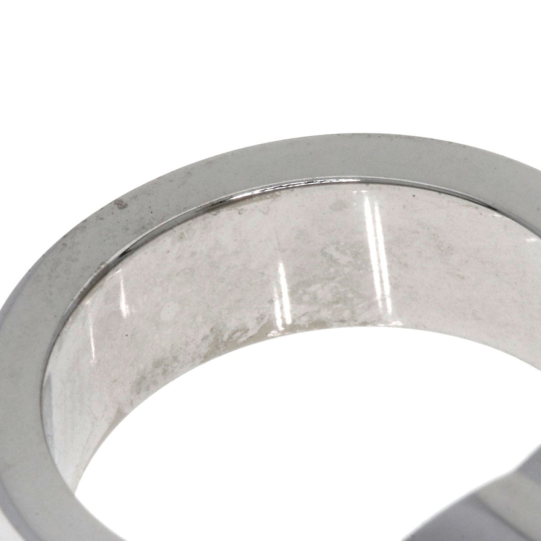 Chopard Ring K18WG Silver Happy Diamond