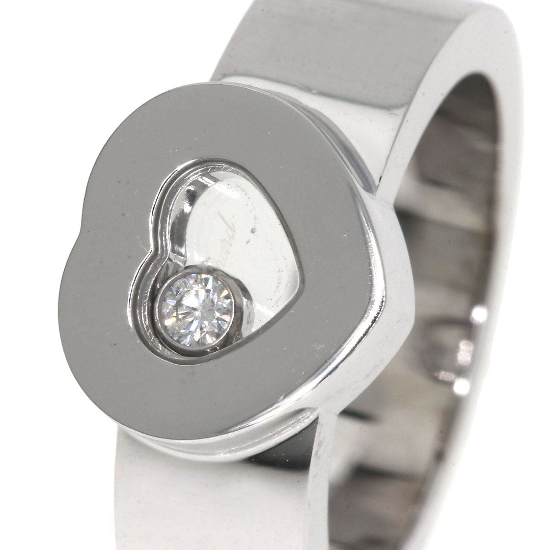 Chopard Ring K18WG Silver Happy Diamond