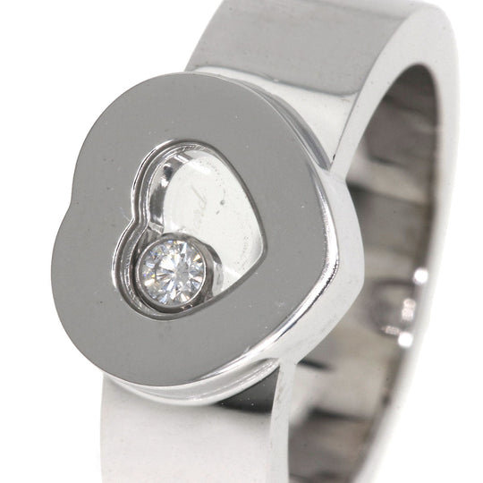 Chopard Ring K18WG Silver Happy Diamond