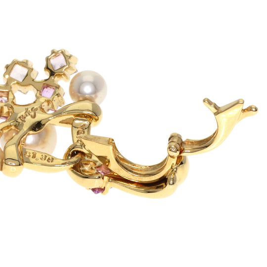 JUNE Pendant top 18K Yellow Gold gold Pearl Pearl Sapphire Women Used Authentic