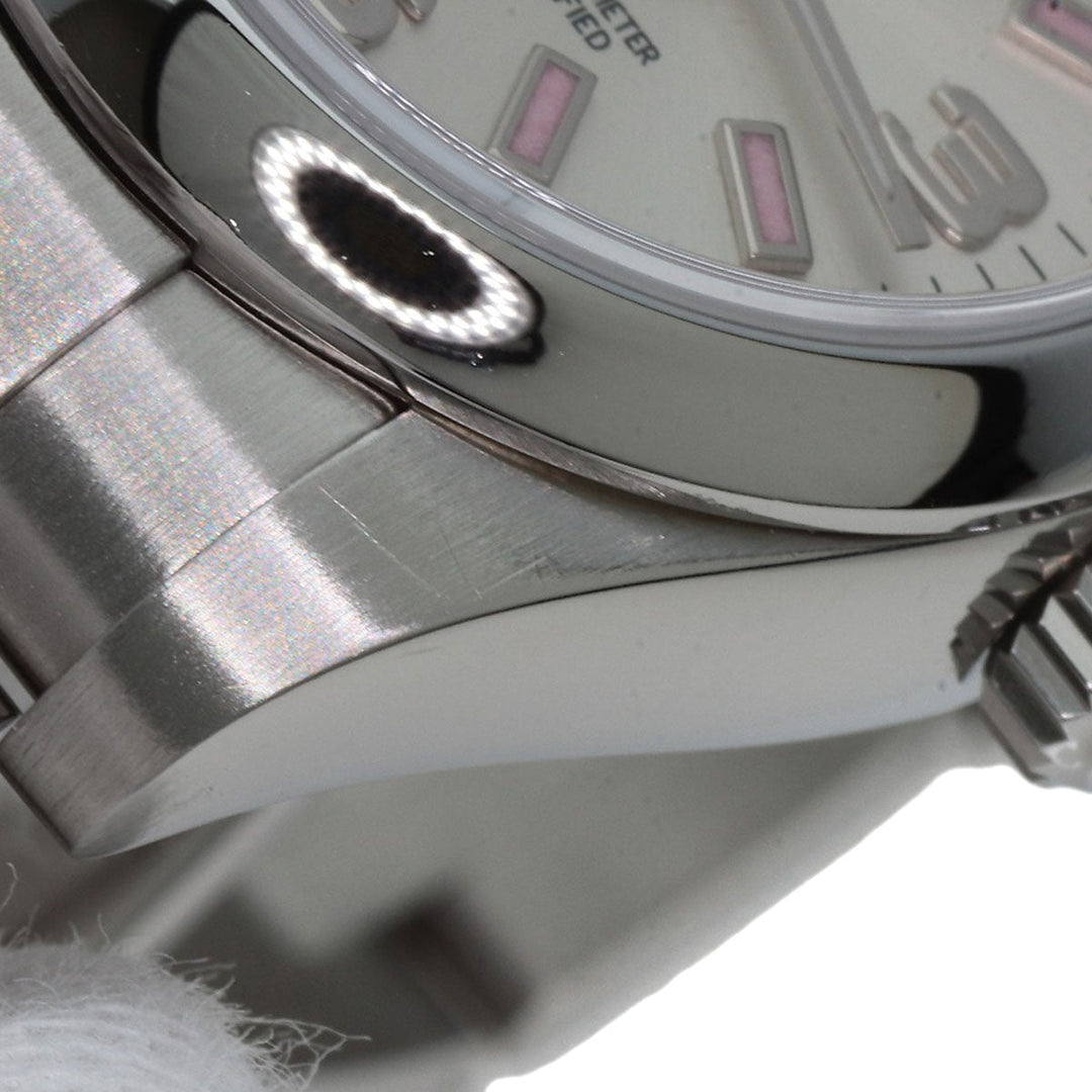 ROLEX Watches Mechanical Automatic 176200 Stainless Steel , Stainless Steel Silver Oyster Perpetual 26 Silver dial Women Used Authentic