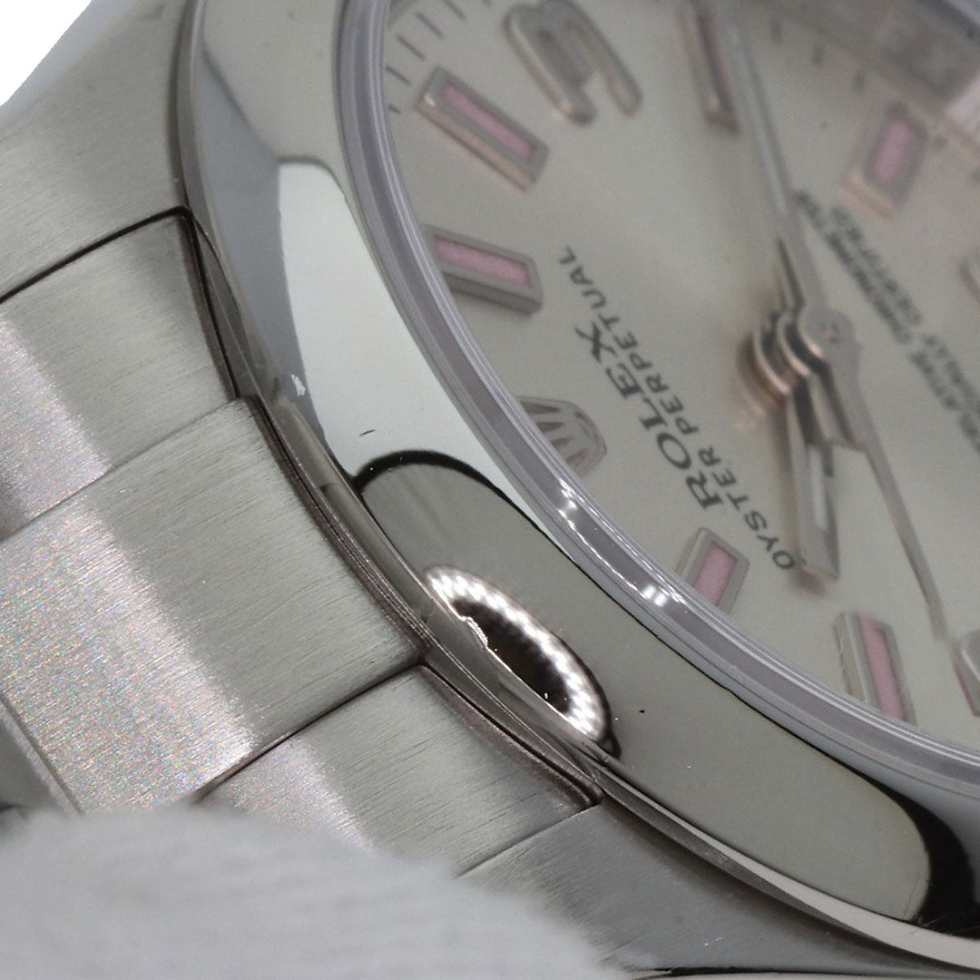 ROLEX Watches Mechanical Automatic 176200 Stainless Steel , Stainless Steel Silver Oyster Perpetual 26 Silver dial Women Used Authentic