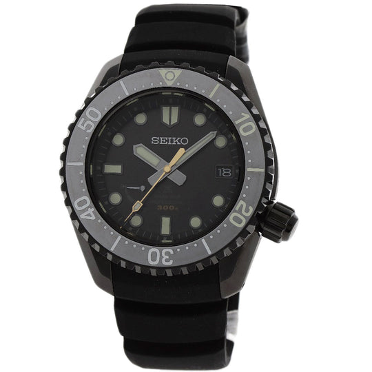 SEIKO Watches Spring drive SBDB037 5R65-0AS0 Titanium, Rubber black prospex LX line spring drive black dial mens Used Authentic