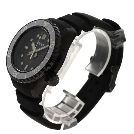 SEIKO Watches Spring drive SBDB037 5R65-0AS0 Titanium, Rubber black prospex LX line spring drive black dial mens Used Authentic