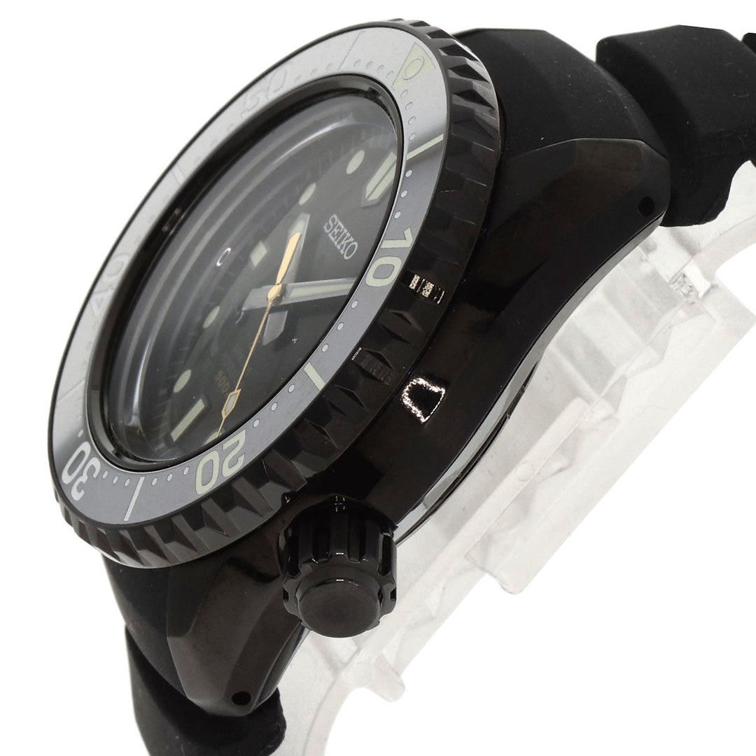 SEIKO Watches Spring drive SBDB037 5R65-0AS0 Titanium, Rubber black prospex LX line spring drive black dial mens Used Authentic