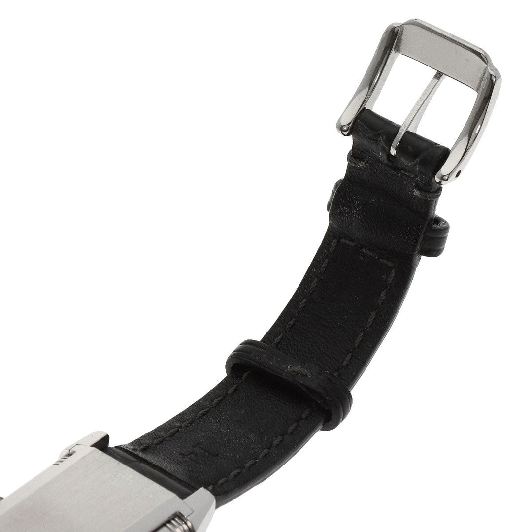 JAEGER-LECOULTRE Watches Quartz 265.8.47 Q2658430 Stainless Steel, Leather, Diamond Silver Reverso Lady Diamond Silver dial Women Used Authentic