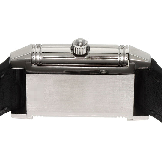 JAEGER-LECOULTRE Watches Quartz 265.8.47 Q2658430 Stainless Steel, Leather, Diamond Silver Reverso Lady Diamond Silver dial Women Used Authentic