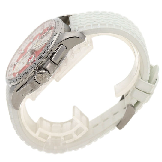 Chopard Watches Mechanical Automatic 8459 Stainless Steel, Rubber Silver Mille Miglia GT/XL Limited to 1000 pieces Red dial mens Used Authentic