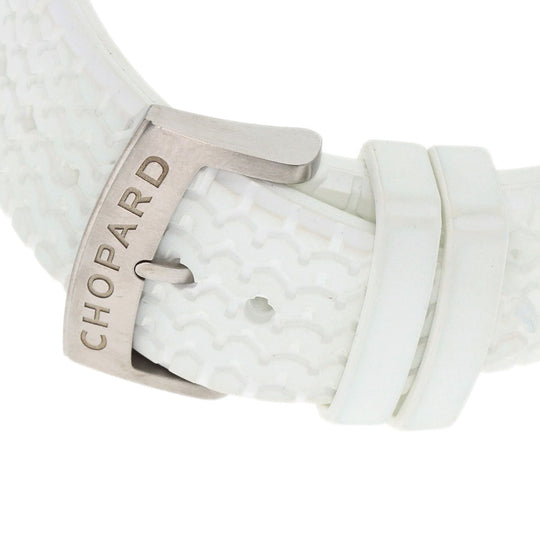 Chopard Watches Mechanical Automatic 8459 Stainless Steel, Rubber Silver Mille Miglia GT/XL Limited to 1000 pieces Red dial mens Used Authentic