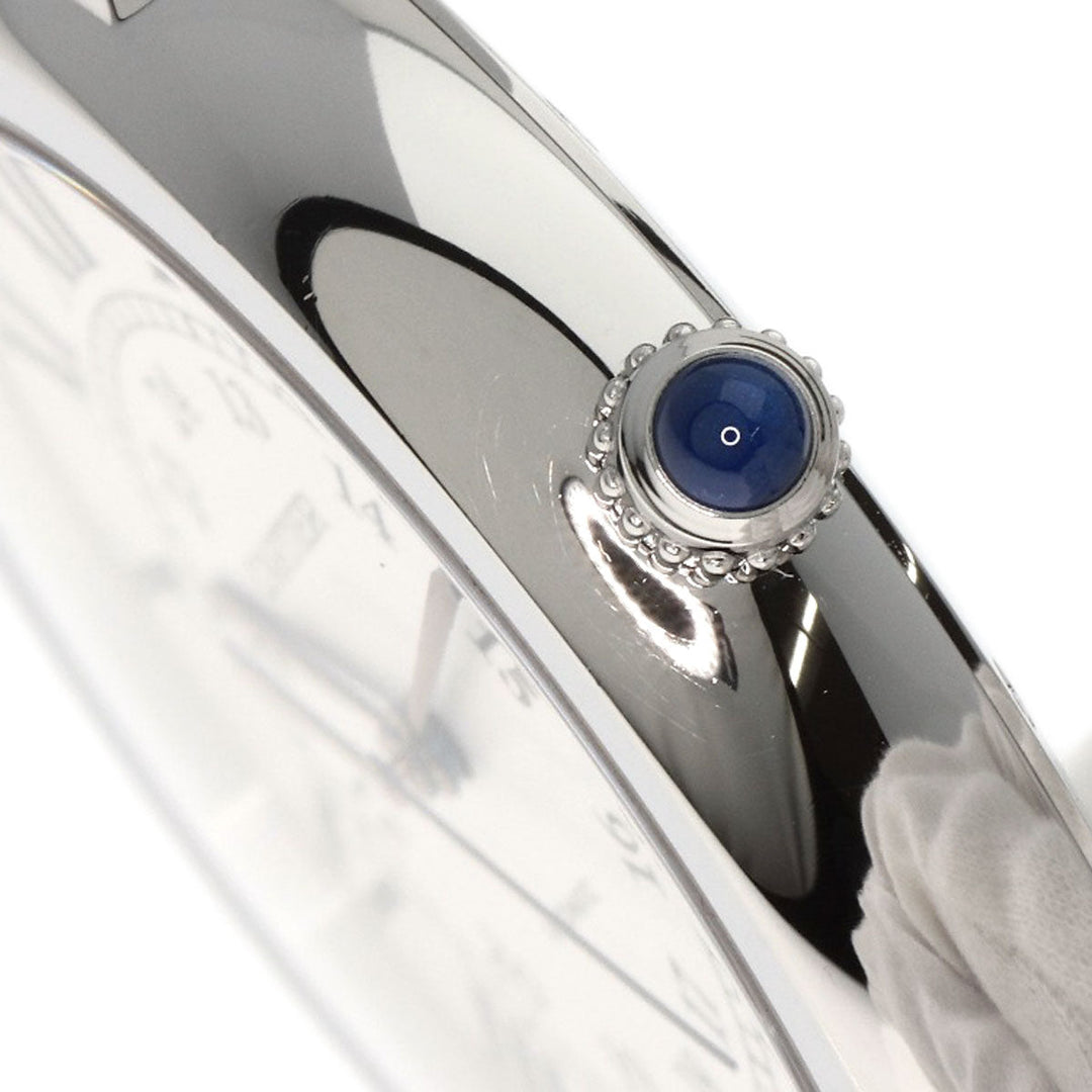 CARTIER Watches Mechanical Automatic WSRN0021 Stainless Steel, Leather Silver Ronde Solo 1.4" de Cartier Silver dial mens Used Authentic
