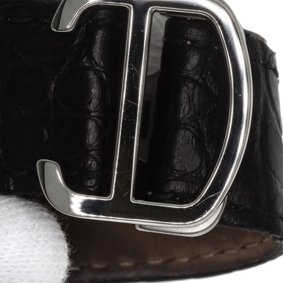 CARTIER Watches Mechanical Automatic W6701010 Stainless Steel, Leather Silver Ronde Solo de Cartier XL Silver dial mens Used Authentic