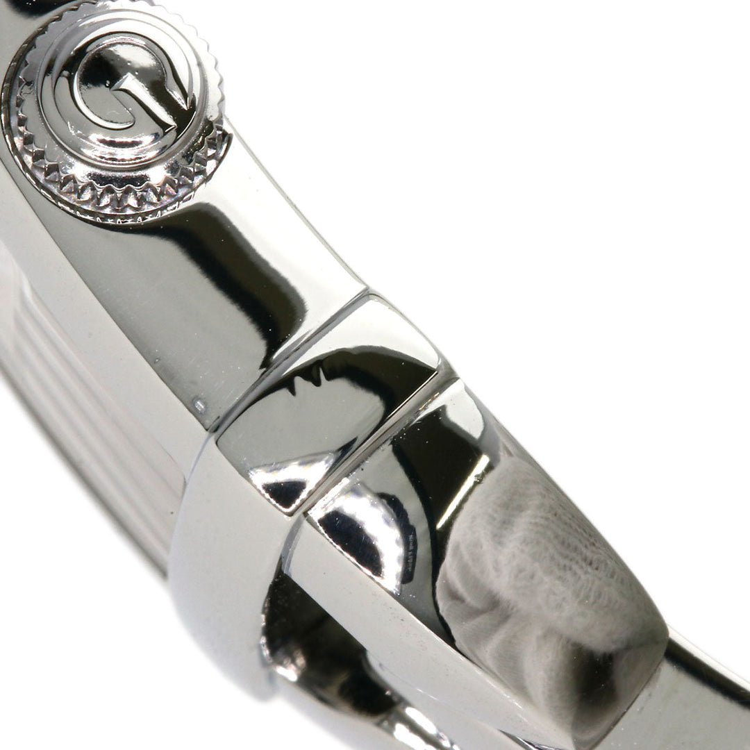 GUCCI Watches Quartz 6800L Stainless Steel , Stainless Steel Silver Square face shell dial Women Used Authentic