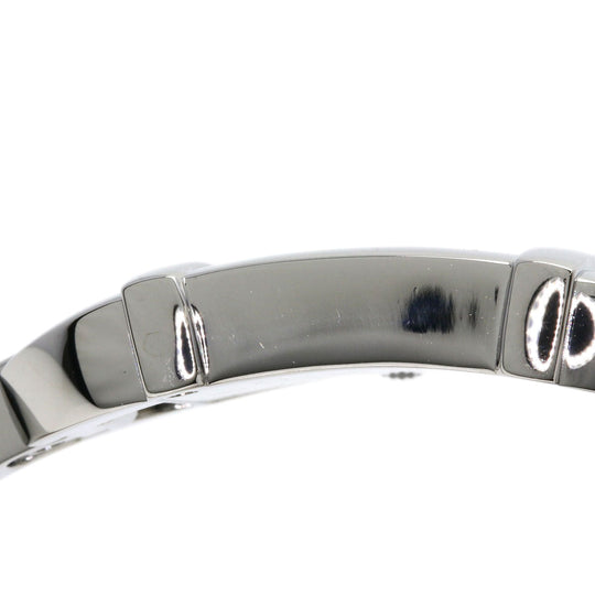 GUCCI Watches Quartz 6800L Stainless Steel , Stainless Steel Silver Square face shell dial Women Used Authentic