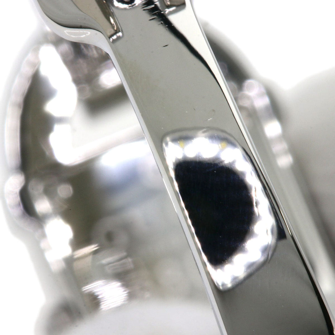 GUCCI Watches Quartz 6800L Stainless Steel , Stainless Steel Silver Square face shell dial Women Used Authentic