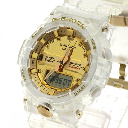 CASIO Watches Quartz GA-835E-7AJR Stainless Steel, Resin gold G.Shock 35th Anniversary gold dial mens Used Authentic