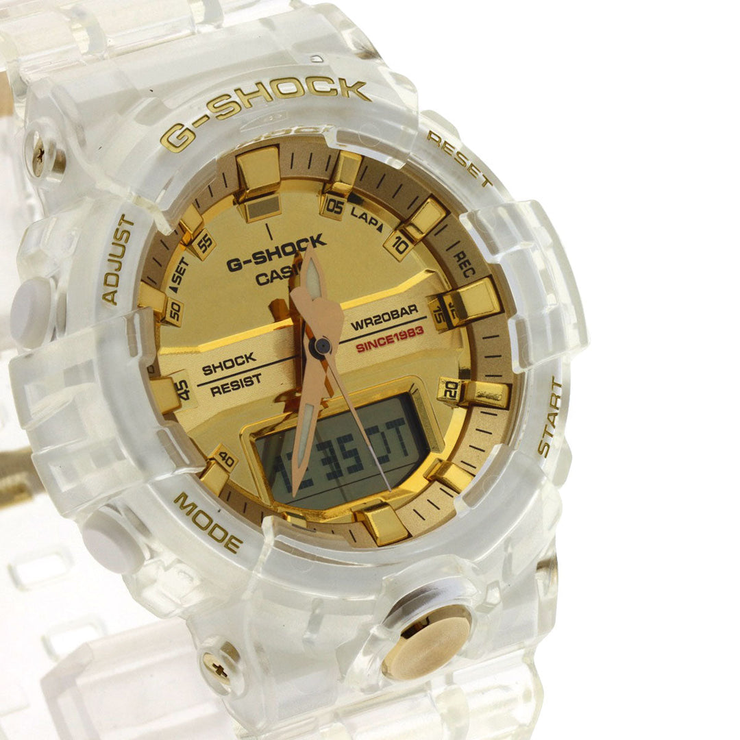 CASIO Watches Quartz GA-835E-7AJR Stainless Steel, Resin gold G.Shock 35th Anniversary gold dial mens Used Authentic