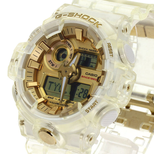 CASIO Watches Quartz GA-735E-7AJR Stainless Steel, Resin gold G.Shock 35th Anniversary gold dial mens Used Authentic