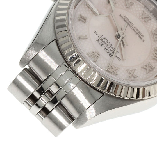 ROLEX Watches Mechanical Automatic 79174NRD Stainless Steel Silver Datejust Pink shell dial