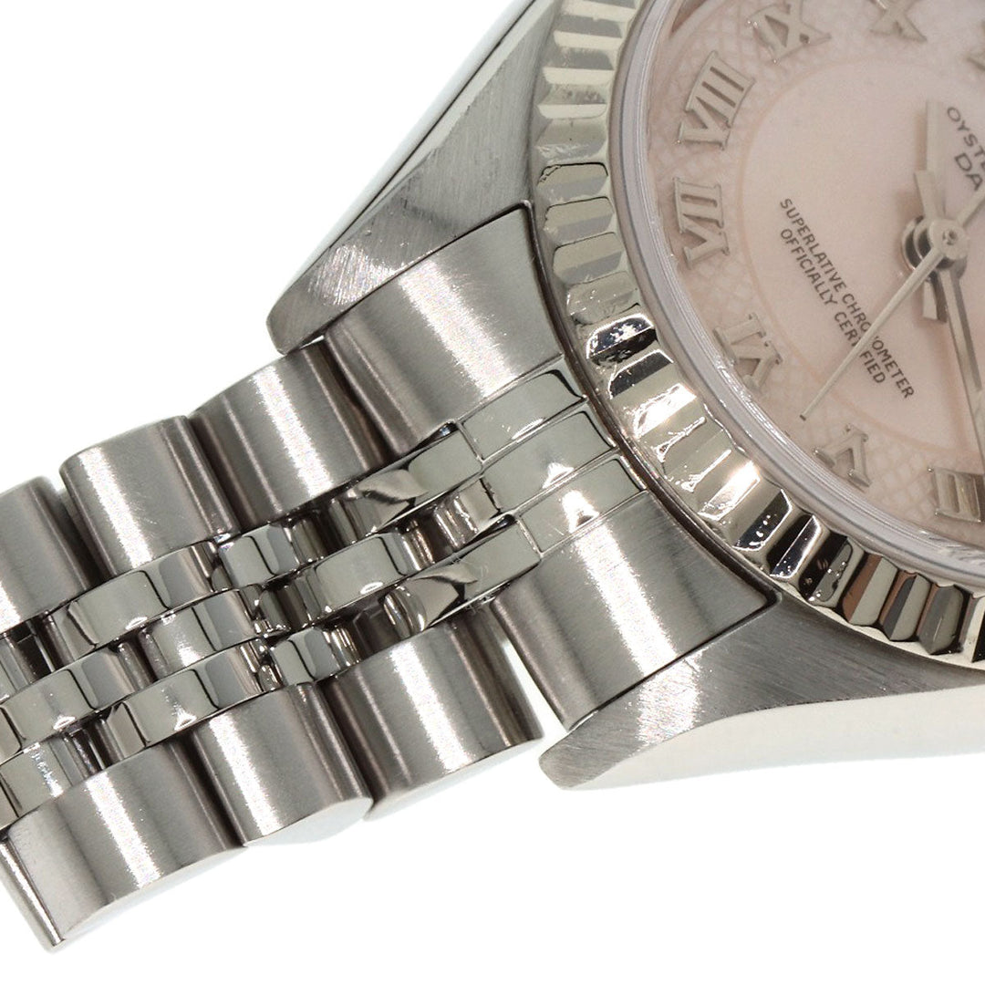 ROLEX Watches Mechanical Automatic 79174NRD Stainless Steel Silver Datejust Pink shell dial
