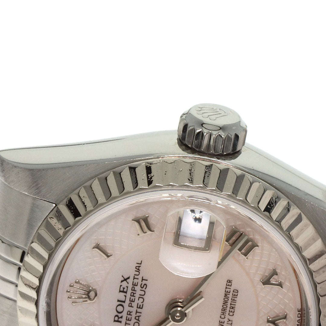 ROLEX Watches Mechanical Automatic 79174NRD Stainless Steel Silver Datejust Pink shell dial