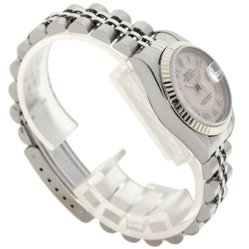 ROLEX Watches Mechanical Automatic 79174NRD Stainless Steel Silver Datejust Pink shell dial