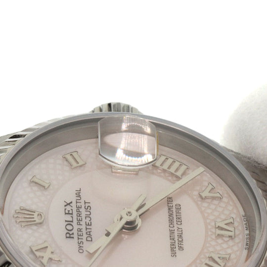 ROLEX Watches Mechanical Automatic 79174NRD Stainless Steel Silver Datejust Pink shell dial