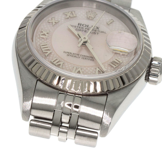 ROLEX Watches Mechanical Automatic 79174NRD Stainless Steel Silver Datejust Pink shell dial